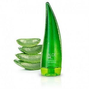 holika holika aloe 99 soothing gel universāls mitrinošs gēls ar alvejas ekstraktu