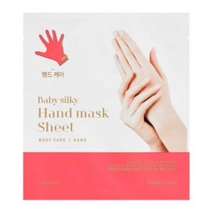 smyagchayushhaya maska dlya ruk baby silky hand mask sheet