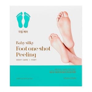 zhidkij piling dlya nog baby silky foot one shot peeling