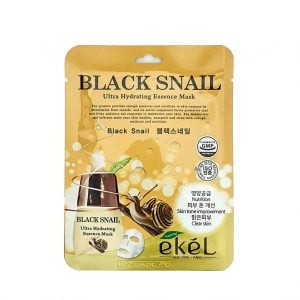 EKEL Black Snail Mask