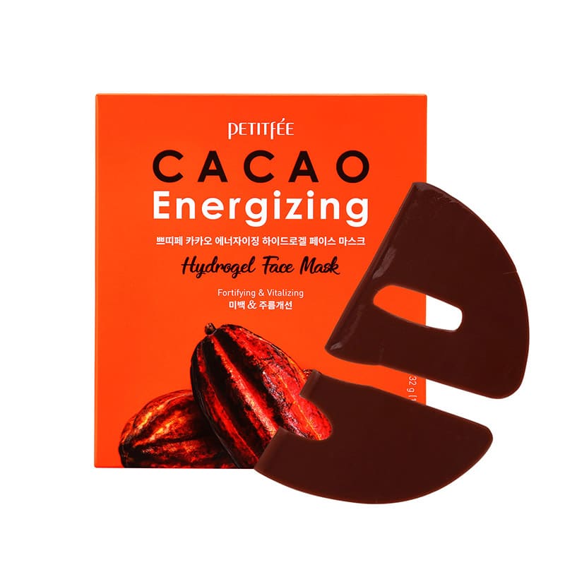 Ohlazhdajushhaja Gidrogelevaja Maska Dlja Lica S Kakao Petitfee Cacao Energizing Hydrogel 800x800