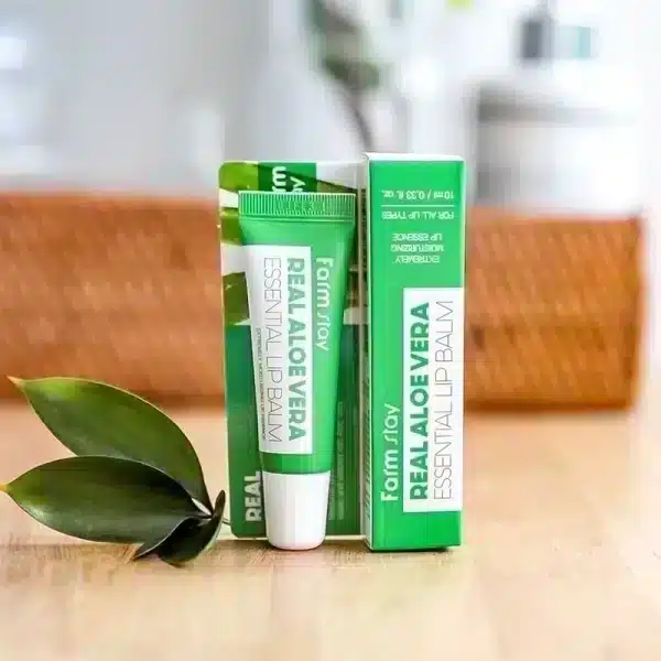 FarmStay Real Aloe Vera Essential Lip Balm - Image 2