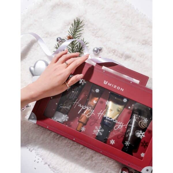 Mizon Snail Holiday Set Набор уходовой косметики с муцином улитки — изображение 6