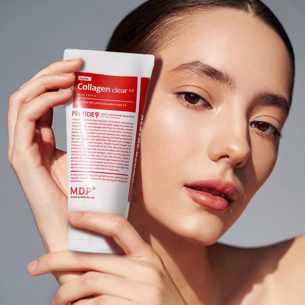Medipeelredlactocollagenclearfoamcleanser2.0peptide9