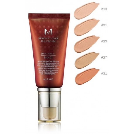 Missha M Perfect Cover Bb Cream Spf42pa Bb Krem 50 Ml