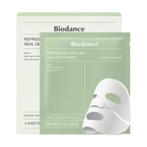 Biodance Refreshing Sea Kelp Real Deep Mask 4ea