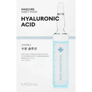 Misshamascurehydrohyaluronicsheetmask