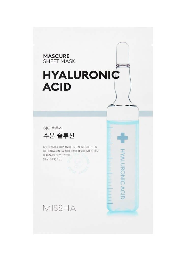 Misshamascurehydrohyaluronicsheetmask